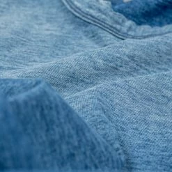 Pure Blue Japan SS5011-SB Indigo Dyed Crewneck T-Shirt (Sunburned)