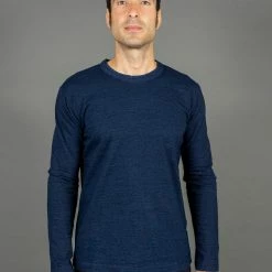 Pure Blue Japan LS5011 Indigo Dyed Long Sleeve T-Shirt