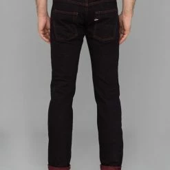 Redcast Heritage X Tanuki "Homura" Akane Overdye Slim Straight Jeans NEW ARRIVALS 37 Redcast Heritage X Tanuki