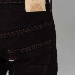 Redcast Heritage X Tanuki "Homura" Akane Overdye Slim Straight Jeans NEW ARRIVALS 40 Redcast Heritage X Tanuki