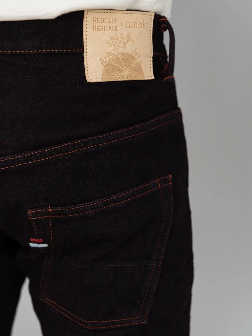 Redcast Heritage X Tanuki "Homura" Akane Overdye Slim Straight Jeans NEW ARRIVALS 9 Redcast Heritage X Tanuki "Homura" Akane Overdye Slim Straight Jeans NEW ARRIVALS