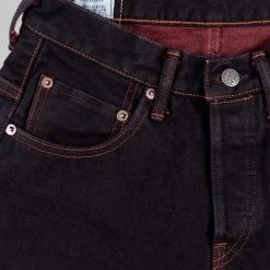 Redcast Heritage X Tanuki "Homura" Akane Overdye Slim Straight Jeans NEW ARRIVALS 44 Redcast Heritage X Tanuki