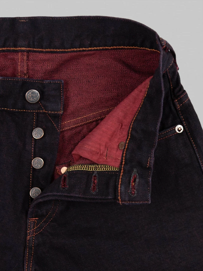 Redcast Heritage X Tanuki "Homura" Akane Overdye Slim Straight Jeans NEW ARRIVALS 14 Redcast Heritage X Tanuki "Homura" Akane Overdye Slim Straight Jeans NEW ARRIVALS