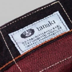 Redcast Heritage X Tanuki "Homura" Akane Overdye Slim Straight Jeans NEW ARRIVALS 62 Redcast Heritage X Tanuki