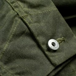 Rogue Territory Waxed Canvas Supply Jacket Olive Ridgeline