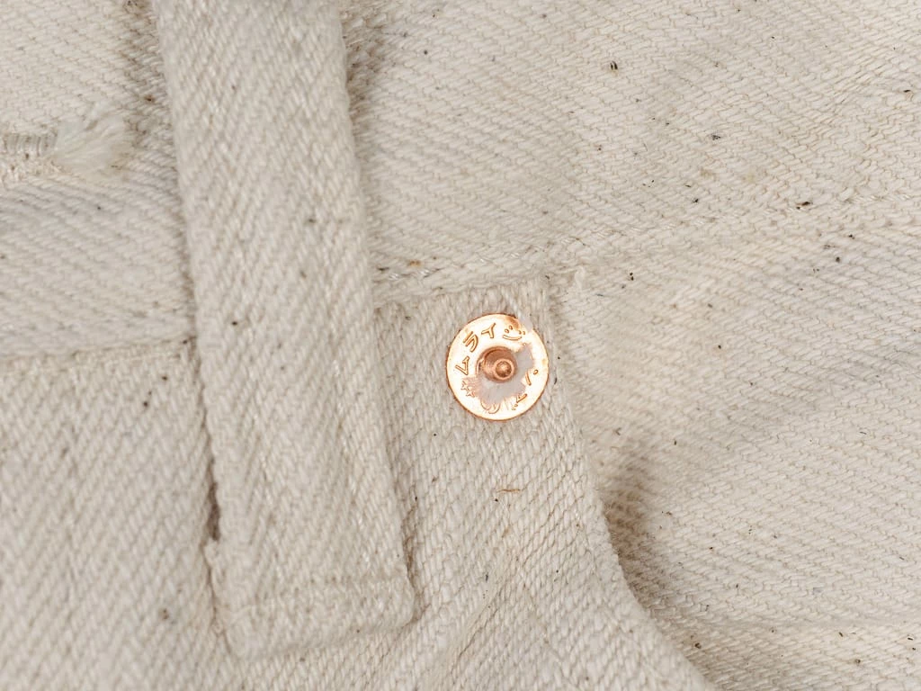 Samurai Jeans S710SC-KI Japanese Cotton Ecru 18oz Slim Straight Jeans 16 Samurai Jeans S710SC-KI Japanese Cotton Ecru 18oz Slim Straight Jeans