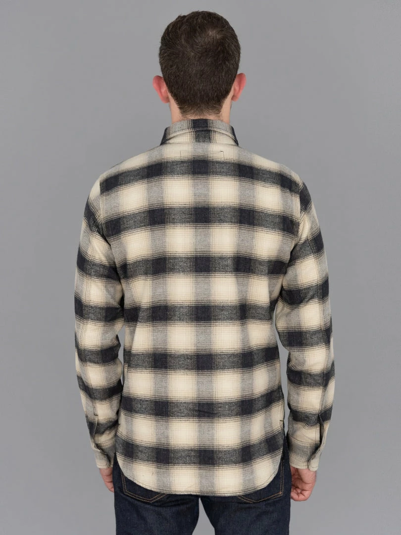 NEW ARRIVALS Rogue Territory BM Shirt Natural Brushed Plaid 4 NEW ARRIVALS Rogue Territory BM Shirt Natural Brushed Plaid
