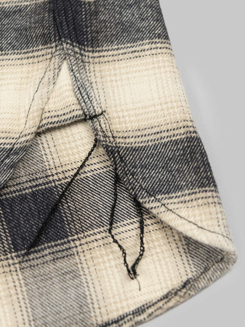 NEW ARRIVALS Rogue Territory BM Shirt Natural Brushed Plaid 13 NEW ARRIVALS Rogue Territory BM Shirt Natural Brushed Plaid