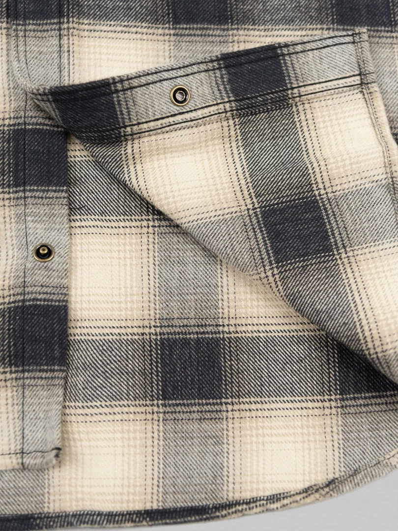 NEW ARRIVALS Rogue Territory BM Shirt Natural Brushed Plaid 11 NEW ARRIVALS Rogue Territory BM Shirt Natural Brushed Plaid