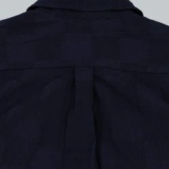 Rogue Territory Maker Jumper Shirt Navy Checkered