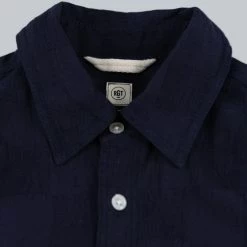 Rogue Territory Maker Jumper Shirt Navy Checkered