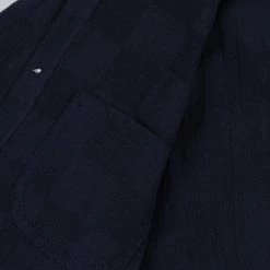 Rogue Territory Maker Jumper Shirt Navy Checkered