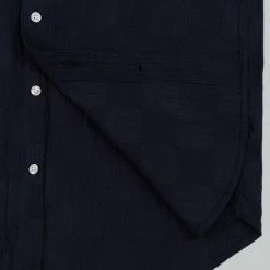 Rogue Territory Maker Jumper Shirt Navy Checkered