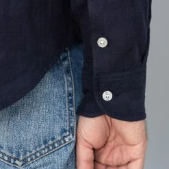 Rogue Territory Maker Jumper Shirt Navy Checkered