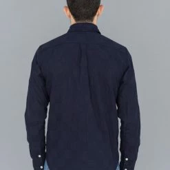 Rogue Territory Maker Jumper Shirt Navy Checkered