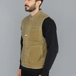 Rogue Territory Waxed Canvas Supply Vest Tan NEW ARRIVALS
