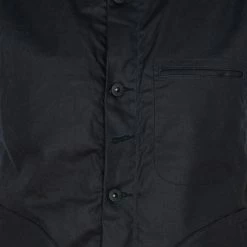 NEW ARRIVALS Rogue Territory Waxed Canvas Supply Vest Black