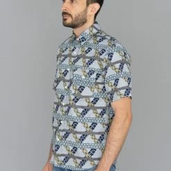 Rogue Territory Maker Shirt Grey Lattice