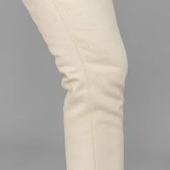 NEW ARRIVALS Rogue Territory 14oz Silveridge Ecru Slim Straight Jeans