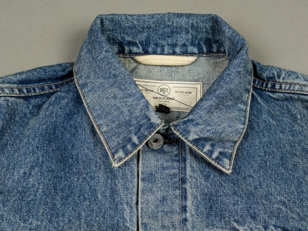 Rogue Territory Supply Jacket River Wash Indigo 17 Rogue Territory Supply Jacket River Wash Indigo