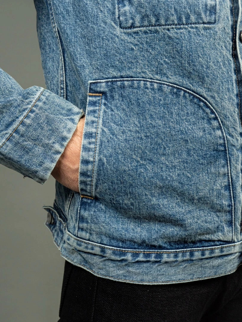 Rogue Territory Supply Jacket River Wash Indigo 8 Rogue Territory Supply Jacket River Wash Indigo