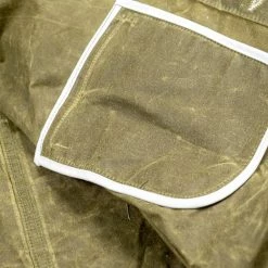 Rogue Territory Waxed Canvas Supply Jacket Hunter Green Ridgeline