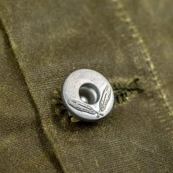 Rogue Territory Waxed Canvas Supply Jacket Hunter Green Ridgeline