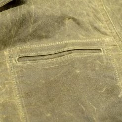 Rogue Territory Waxed Canvas Supply Jacket Hunter Green Ridgeline