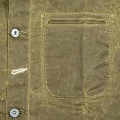 Rogue Territory Waxed Canvas Supply Jacket Hunter Green Ridgeline