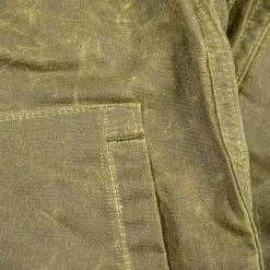 Rogue Territory Waxed Canvas Supply Jacket Hunter Green Ridgeline