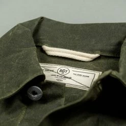 Rogue Territory Waxed Canvas Supply Jacket Olive Ridgeline