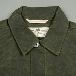 Rogue Territory Waxed Canvas Supply Jacket Olive Ridgeline