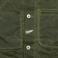 Rogue Territory Waxed Canvas Supply Jacket Olive Ridgeline