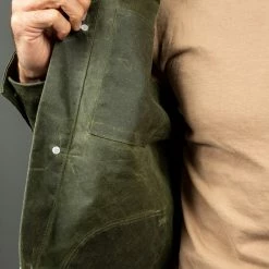 Rogue Territory Waxed Canvas Supply Jacket Olive Ridgeline