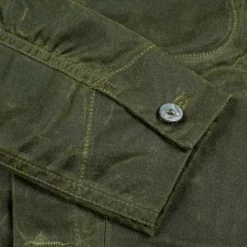 Rogue Territory Waxed Canvas Supply Jacket Olive Ridgeline