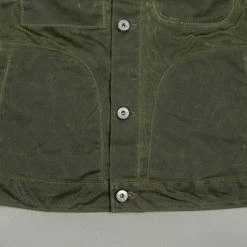 Rogue Territory Waxed Canvas Supply Jacket Olive Ridgeline