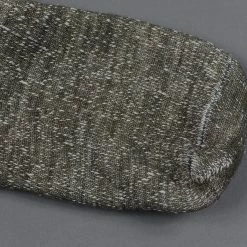 ROTOTO Double Face Crew Socks "Merino Wool & Organic Cotton" Army Green 13 ROTOTO Double Face Crew Socks