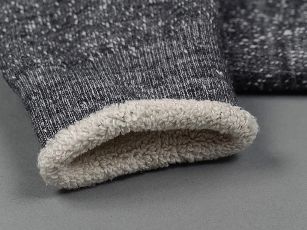 ROTOTO Double Face Crew Socks "Merino Wool & Organic Cotton" Charcoal 9 ROTOTO Double Face Crew Socks "Merino Wool & Organic Cotton" Charcoal