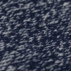 ROTOTO Double Face Crew Socks "Silk & Cotton" Dark Grey/Navy 16 ROTOTO Double Face Crew Socks