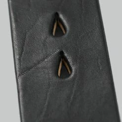 Samurai Jeans W001 Heavy Weight Curved Belt Black