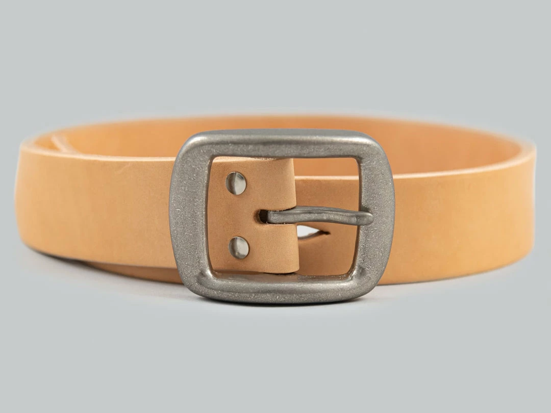 Samurai Jeans W001 Heavy Weight Curved Belt Natural NEW ARRIVALS 3 Samurai Jeans W001 Heavy Weight Curved Belt Natural NEW ARRIVALS