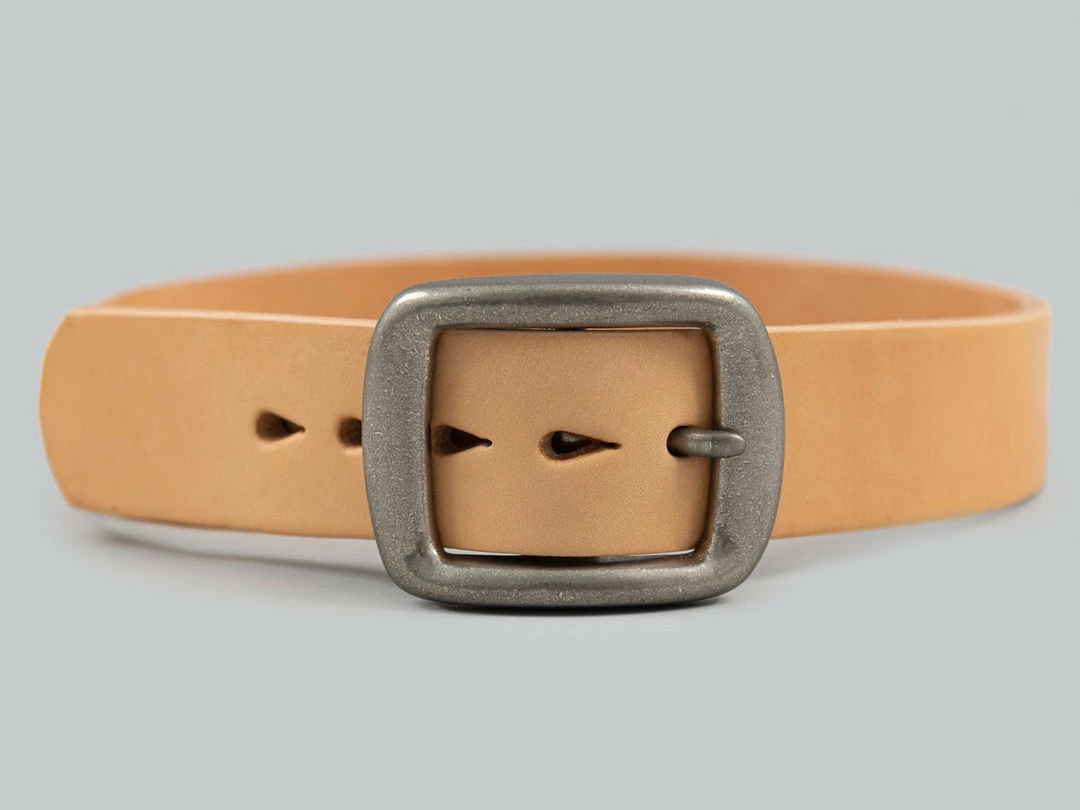 Samurai Jeans W001 Heavy Weight Curved Belt Natural NEW ARRIVALS 5 Samurai Jeans W001 Heavy Weight Curved Belt Natural NEW ARRIVALS