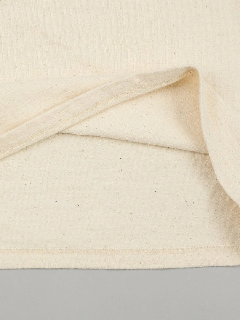 Samurai Jeans SJST-SC02 Japanese Cotton Henley T-Shirt Natural 10 Samurai Jeans SJST-SC02 Japanese Cotton Henley T-Shirt Natural