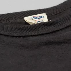NEW ARRIVALS Samurai Jeans SJST-SC01 Japanese Cotton Crew T-Shirt Kuromane