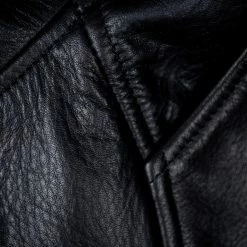 Shangri-La Heritage "Varenne" Fur Collar Black Leather Jacket 74 Shangri-La Heritage