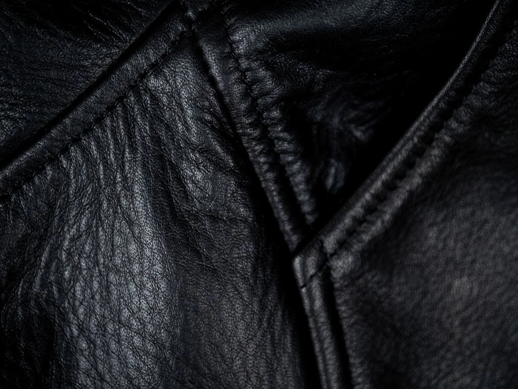 Shangri-La Heritage "Varenne" Fur Collar Black Leather Jacket 38 Shangri-La Heritage "Varenne" Fur Collar Black Leather Jacket