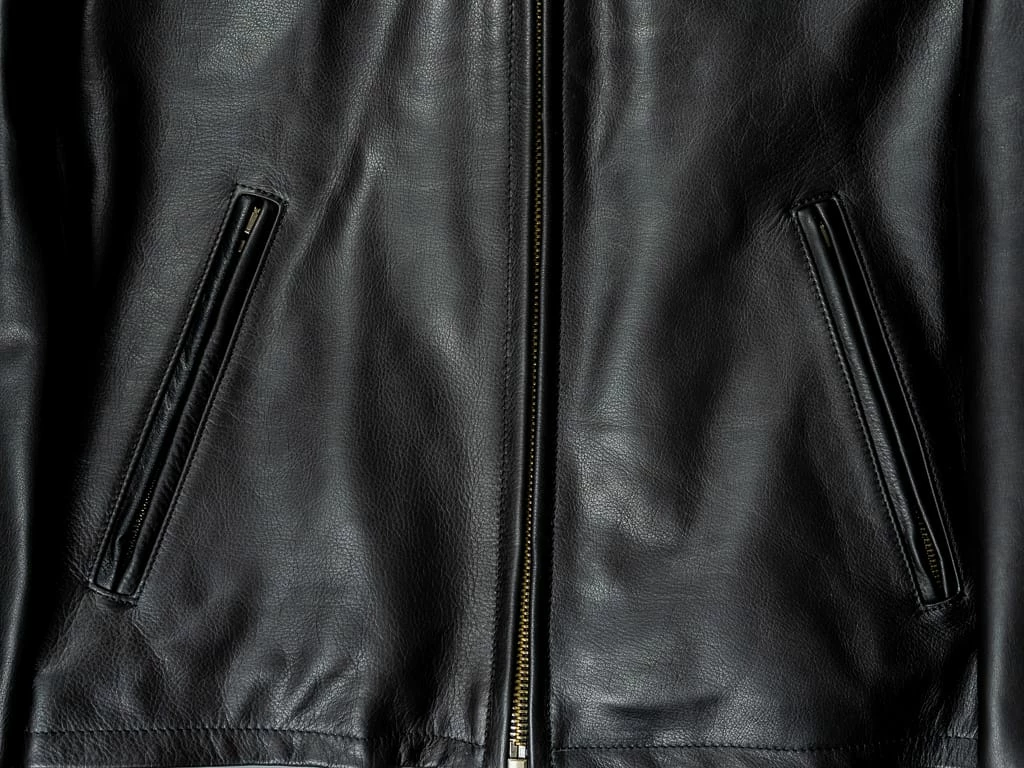 Shangri-La Heritage "Varenne" Fur Collar Black Leather Jacket 22 Shangri-La Heritage "Varenne" Fur Collar Black Leather Jacket