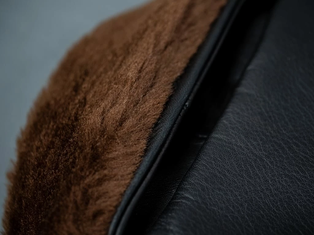 Shangri-La Heritage "Varenne" Fur Collar Black Leather Jacket 18 Shangri-La Heritage "Varenne" Fur Collar Black Leather Jacket