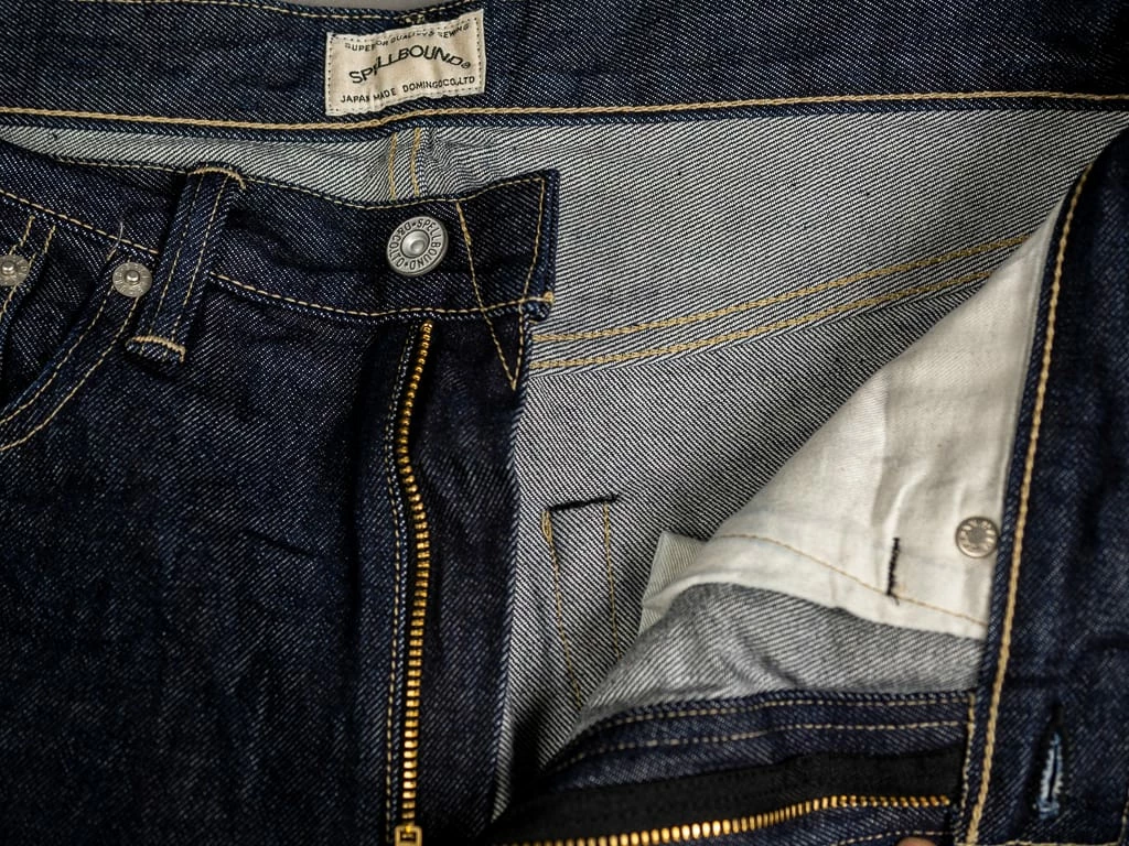 Spellbound Hard Twist Denim Straight Tapered Jeans 10 Spellbound Hard Twist Denim Straight Tapered Jeans