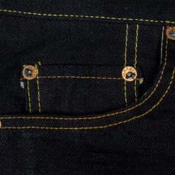 The Strike Gold 5004ID Double Indigo Straight Tapered Jeans